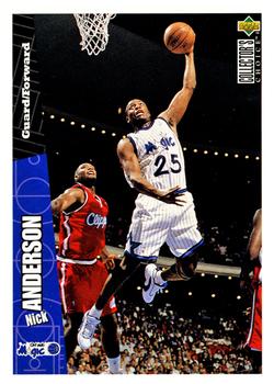 1996-97 Collector's Choice #107 Nick Anderson Front