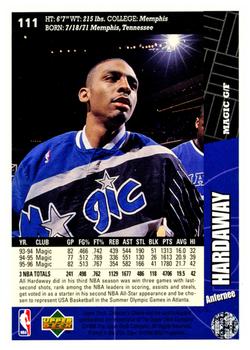 1996-97 Collector's Choice #111 Anfernee Hardaway Back