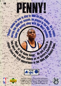 1996-97 Collector's Choice #116 Anfernee Hardaway Back