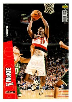 1996-97 Collector's Choice #130 Aaron McKie Front