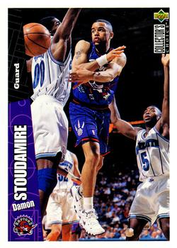 1996-97 Collector's Choice #151 Damon Stoudamire Front