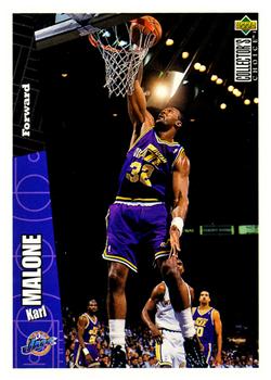 1996-97 Collector's Choice #155 Karl Malone Front