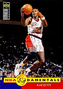 1996-97 Collector's Choice #175 Clyde Drexler Front