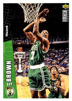 1996-97 Collector's Choice #206 Dee Brown Front