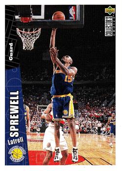 1996-97 Collector's Choice #247 Latrell Sprewell Front