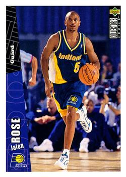 1996-97 Collector's Choice #258 Jalen Rose Front