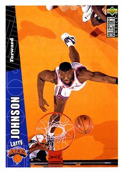 1996-97 Collector's Choice #292 Larry Johnson Front