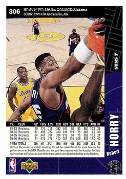 1996-97 Collector's Choice #306 Robert Horry Back