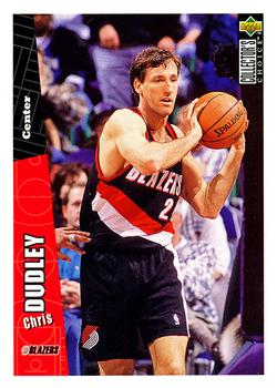 1996-97 Collector's Choice #314 Chris Dudley Front