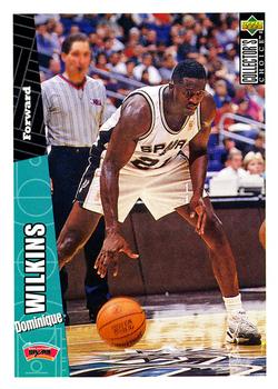 1996-97 Collector's Choice #325 Dominique Wilkins Front