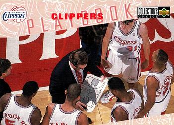 1996-97 Collector's Choice #378 Clippers Playbook Front
