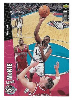 1996-97 Collector's Choice #408 Aaron McKie Front