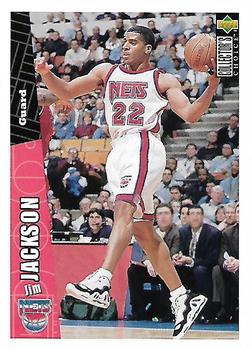 1996-97 Collector's Choice #421 Jim Jackson Front