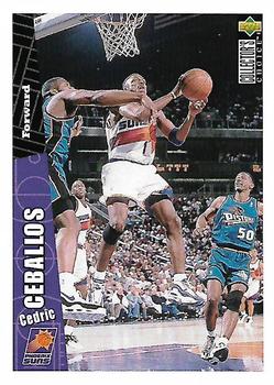 1996-97 Collector's Choice #425 Cedric Ceballos Front