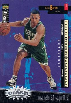 1996-97 Collector's Choice - You Crash the Game Scoring Silver (Series Two) #C2 Dana Barros Front