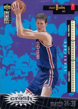 1996-97 Collector's Choice - You Crash the Game Scoring Silver (Series Two) #C17 Shawn Bradley Front
