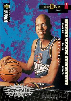 1996-97 Collector's Choice - You Crash the Game Scoring Silver (Series Two) #C8 Jerome Williams Front