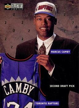 1996-97 Collector's Choice - NBA Draft Exchange #DR2 Marcus Camby Front