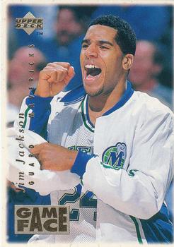 1996-97 Collector's Choice - Game Face #GF9 Jim Jackson Front