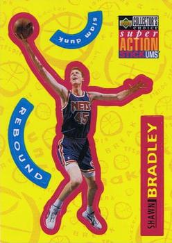 1996-97 Collector's Choice - Super Action Stick 'Ums (Series One) #S17 Shawn Bradley Front