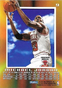 1996-97 E-X2000 #9 Michael Jordan Back