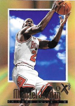 1996-97 E-X2000 #9 Michael Jordan Front