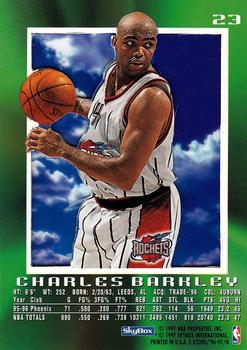1996-97 E-X2000 #23 Charles Barkley Back