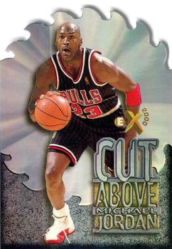1996-97 E-X2000 - A Cut Above #5 Michael Jordan Front