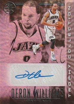 2019-20 Panini Illusions - Trophy Collection Signatures #TC-DWL Deron Williams Front