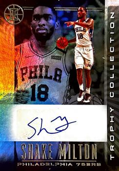 2019-20 Panini Illusions - Trophy Collection Signatures #TC-SMT Shake Milton Front