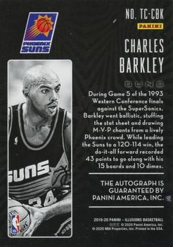 2019-20 Panini Illusions - Trophy Collection Signatures #TC-CBK Charles Barkley Back