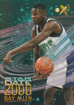 1996-97 E-X2000 - Star Date 2000 #2 Ray Allen Front