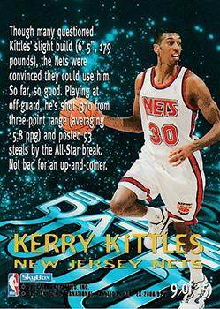 1996-97 E-X2000 - Star Date 2000 #9 Kerry Kittles Back