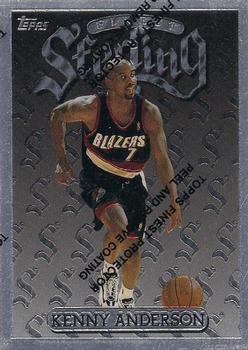 1996-97 Finest #256 Kenny Anderson Front