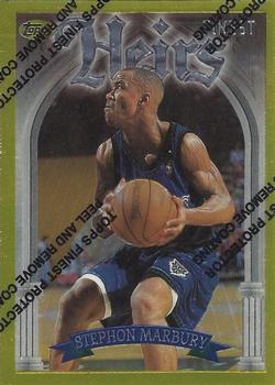 1996-97 Finest #287 Stephon Marbury Front