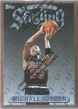 1996-97 Finest #50 Michael Jordan Front
