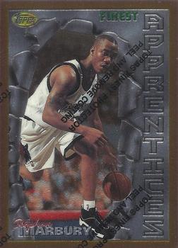 1996-97 Finest #62 Stephon Marbury Front