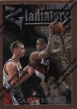 1996-97 Finest #16 Gary Trent Front