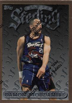 1996-97 Finest #38 Damon Stoudamire Front