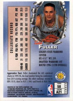 1996-97 Finest #58 Todd Fuller Back