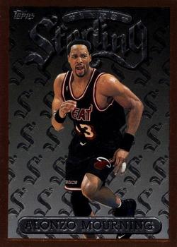 1996-97 Finest #78 Alonzo Mourning Front