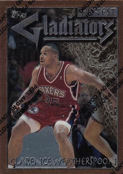 1996-97 Finest #89 Clarence Weatherspoon Front