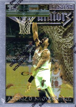 1996-97 Finest #118 Alonzo Mourning Front