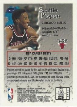 1996-97 Finest #133 Scottie Pippen Back
