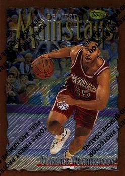 1996-97 Finest #167 Clarence Weatherspoon Front