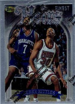 1996-97 Finest #267 Kerry Kittles Front