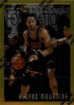 1996-97 Finest #288 Alonzo Mourning Front