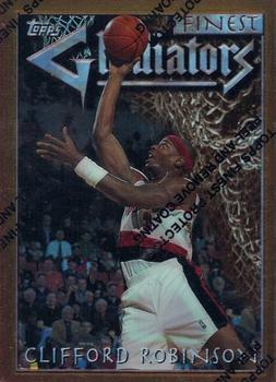 1996-97 Finest - Refractors #21 Clifford Robinson Front