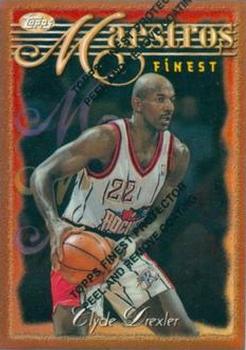 1996-97 Finest - Refractors #23 Clyde Drexler Front