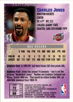 1996-97 Finest - Refractors #72 Charles Jones Back
